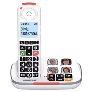 image of a cordless telephone